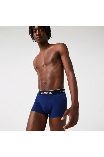 Lacoste Erkek 3'lü Koyu Renkli Boxer Lacoste Erkek 3'lü Koyu Renkli Boxer