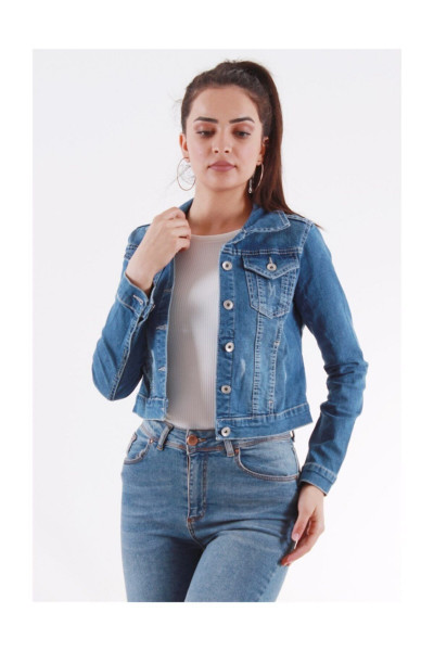Kısa Kot Ceket Kısa Kot Ceket
