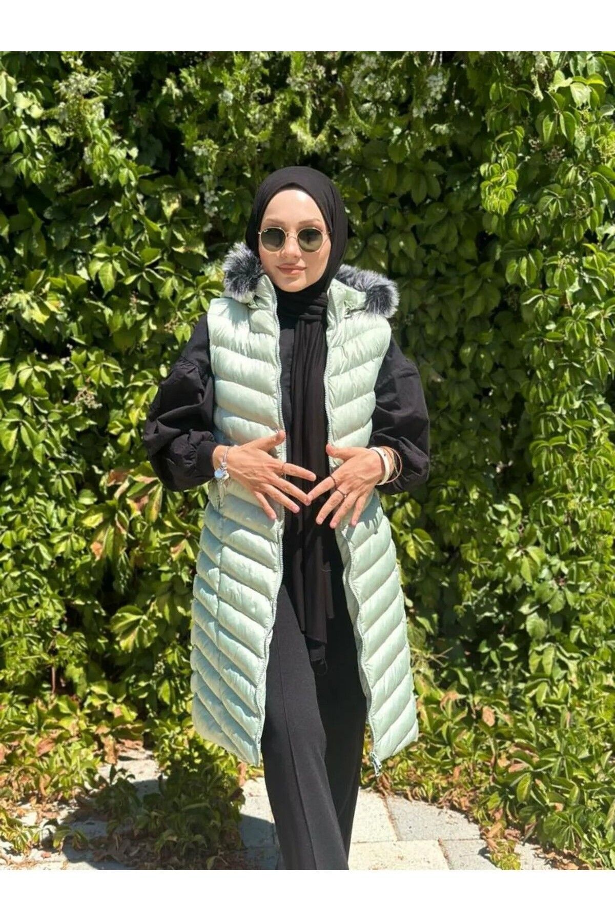 Kapüşonlu Şişme Mont Kapüşonlu Şişme Mont