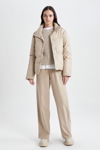 Su Geçirmez Relax Fit Suni Deri Mont A2397ax23wn Su Geçirmez Relax Fit Suni Deri Mont A2397ax23wn