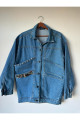 Tasarım, El Emeği, Taş İşlemeli, Oversize Kot_Denim Ceket Tasarım, El Emeği, Taş İşlemeli, Oversize Kot_Denim Ceket