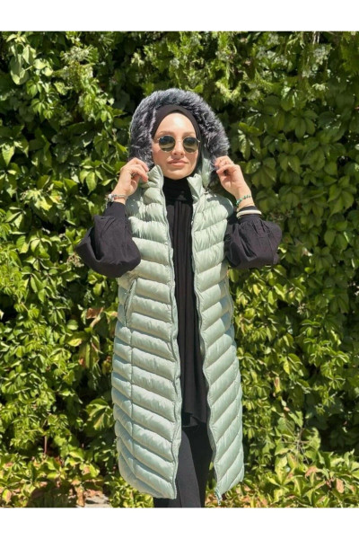 Kapüşonlu Şişme Mont Kapüşonlu Şişme Mont