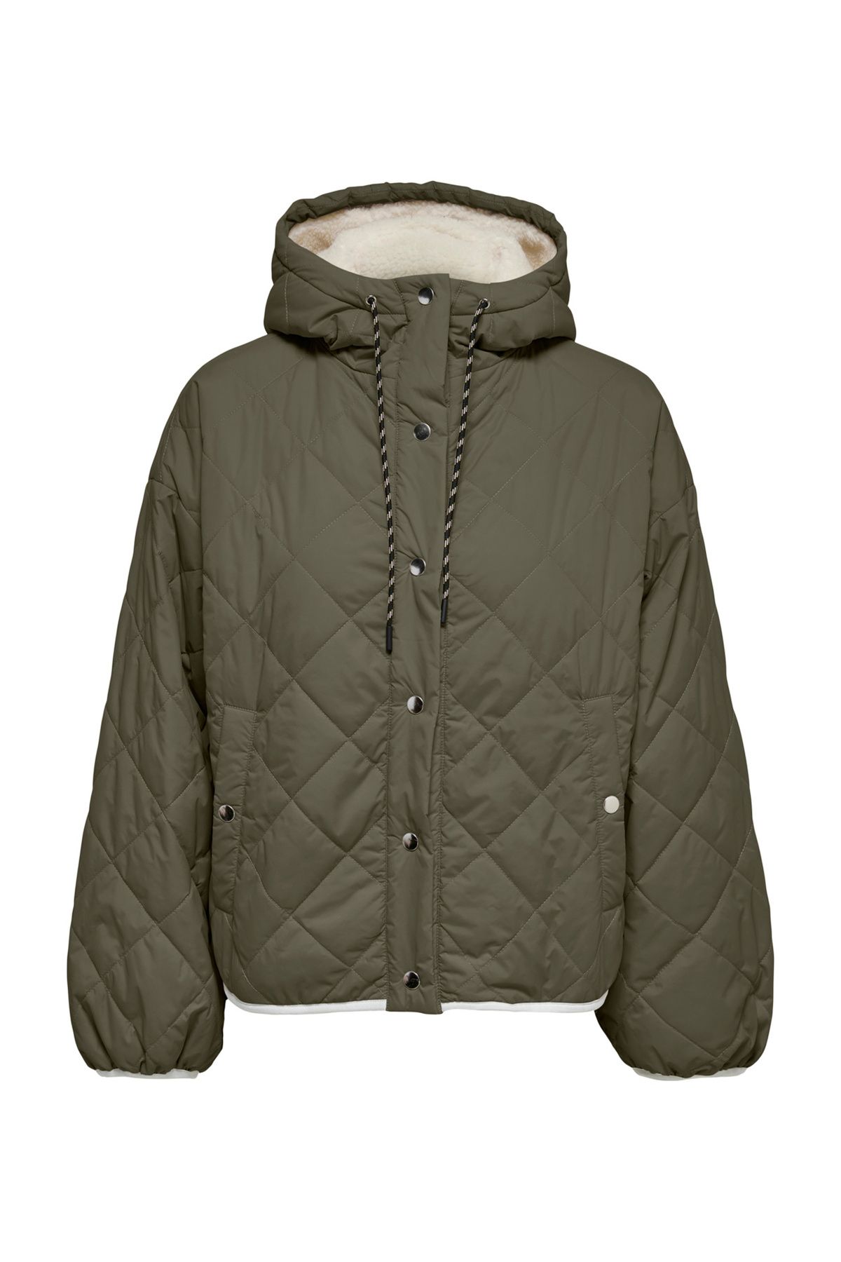 Yeşil Kadın Mont ONLSANDY QUILT JACKET CC OTW Yeşil Kadın Mont ONLSANDY QUILT JACKET CC OTW