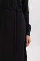 Regular Fit Yarım Balıkçı Yaka Basic Düz Yırtmaçlı Uzun Kollu Maxi Triko Elbise A9807ax23wn Regular Fit Yarım Balıkçı Yaka Basic Düz Yırtmaçlı Uzun Kollu Maxi Triko Elbise A9807ax23wn