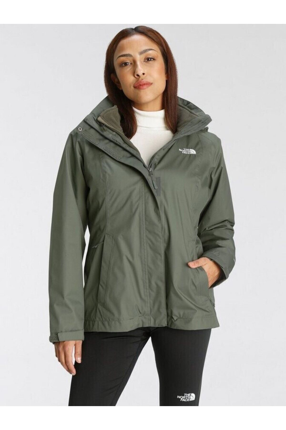 TNF W Evolve II Triclimate Jacket Kadın Outdoor Montu Nf00cg561b31 Yeşil TNF W Evolve II Triclimate Jacket Kadın Outdoor Montu Nf00cg561b31 Yeşil