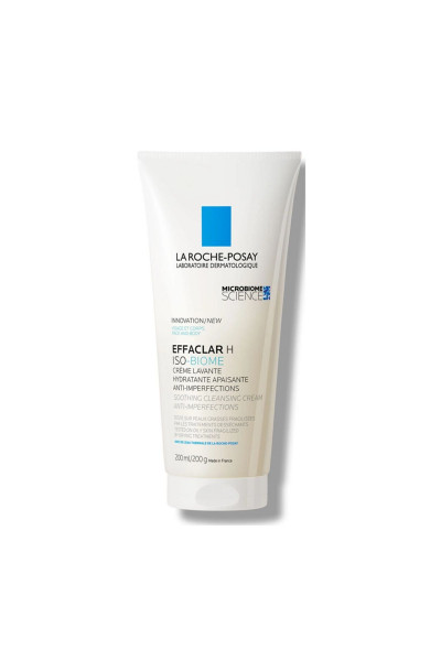 Effaclar H Isobiome Yağlı ve Akneye Eğilimli Hassas Ciltler İçin Temizleyici Krem 200 ml Effaclar H Isobiome Yağlı ve Akneye Eğilimli Hassas Ciltler İçin Temizleyici Krem 200 ml