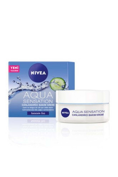 Aqua Sensation Normal/Karma Ciltler için Canladırıcı Bakım Kremi 50 ml ( 1 ADET ) Aqua Sensation Normal/Karma Ciltler için Canladırıcı Bakım Kremi 50 ml ( 1 ADET )