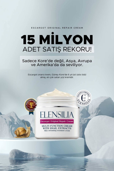 Onarıcı %80 Salyangoz Filtratı Özlü Nemlendirici Krem Escargot Original Repair Cream 8809362067094 Onarıcı %80 Salyangoz Filtratı Özlü Nemlendirici Krem Escargot Original Repair Cream 8809362067094