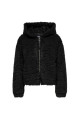 Normal Siyah Kadın Ceket ONLELLIE SHERPA HOODED JACKET CC O Normal Siyah Kadın Ceket ONLELLIE SHERPA HOODED JACKET CC O