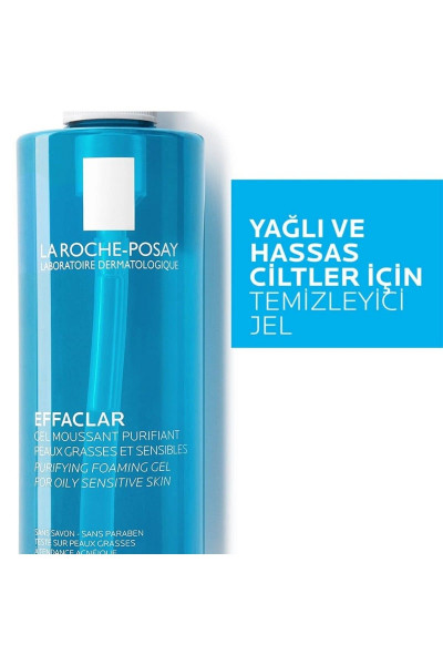 Effaclar Parfüm Alkol İçermeyen Yağlı düzensiz cilt tipleri için arındırıcı temizleyici Jel 400ml Effaclar Parfüm Alkol İçermeyen Yağlı düzensiz cilt tipleri için arındırıcı temizleyici Jel 400ml