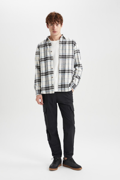 Regular Fit Kareli Oduncu Uzun Kollu Gömlek U8891az23au Regular Fit Kareli Oduncu Uzun Kollu Gömlek U8891az23au