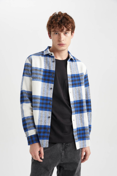 Regular Fit Kareli Oduncu Uzun Kollu Gömlek S9275az23au Regular Fit Kareli Oduncu Uzun Kollu Gömlek S9275az23au