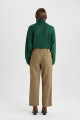 Straight Fit Cepli Yüksek Bel Düz Paça Gabardin Pantolon B5725ax23au Straight Fit Cepli Yüksek Bel Düz Paça Gabardin Pantolon B5725ax23au