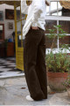 Kahverengi Yüksek Bel Boyfriend Wide Leg Jean Salaş Bol Paça Kot Pantolon Kahverengi Yüksek Bel Boyfriend Wide Leg Jean Salaş Bol Paça Kot Pantolon