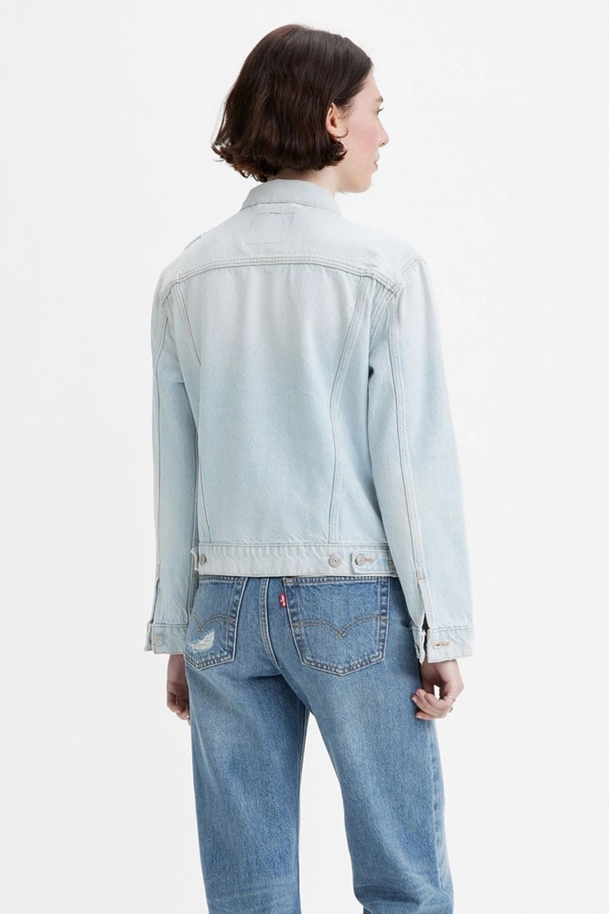 Pamuk Loose Fit Kot Ceket KOT CEKET 29944 Pamuk Loose Fit Kot Ceket KOT CEKET 29944