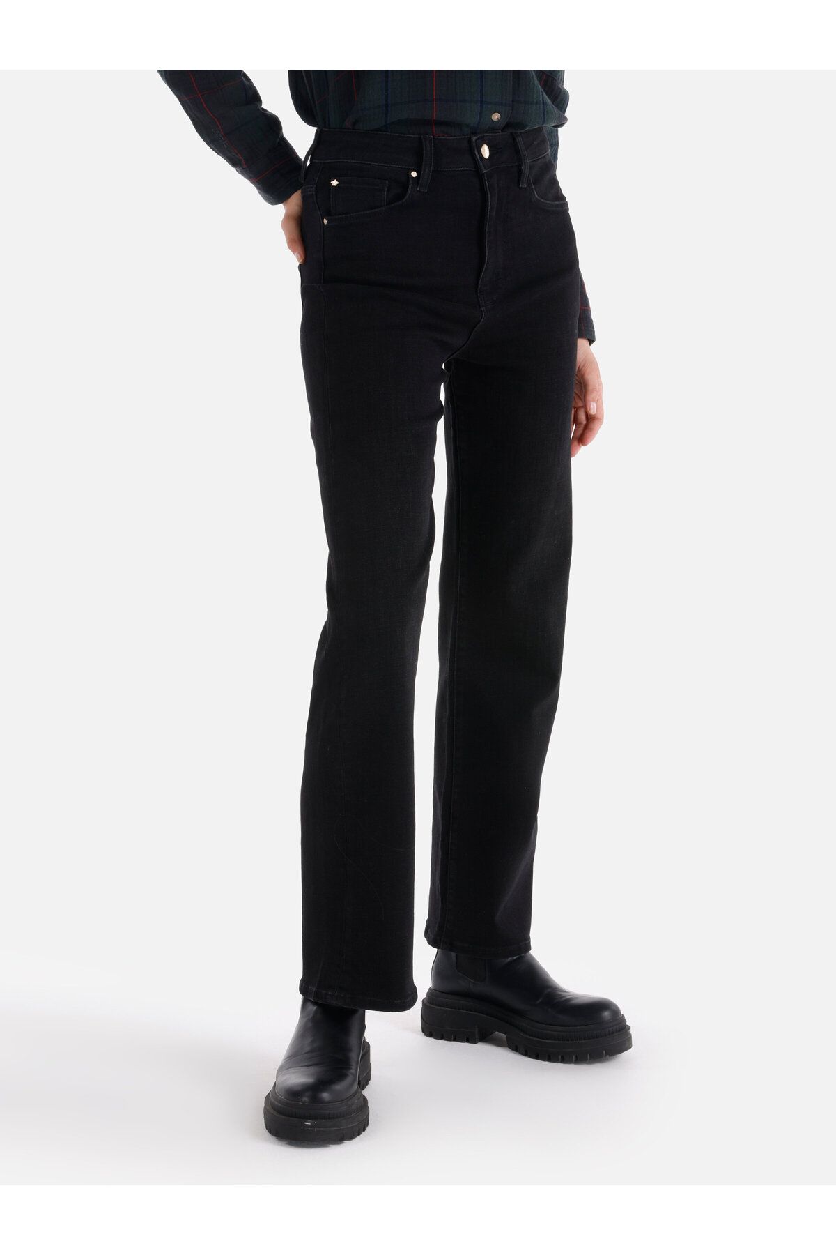 Siyah Kadın Pantolon Siyah Kadın Pantolon