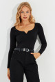 Kadın Siyah Bluz CY436 Kadın Siyah Bluz CY436