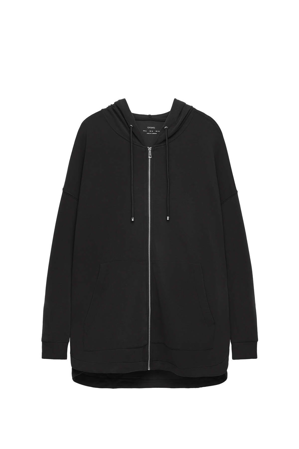 Modal karışımlı oversize ceket