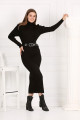 Kadın Yarım Balıkçı Yaka Kalem Model Kaşkorse Kumaş Elbise Tesettür Uygundur Boy 135cm Kemersiz Kadın Yarım Balıkçı Yaka Kalem Model Kaşkorse Kumaş Elbise Tesettür Uygundur Boy 135cm Kemersiz