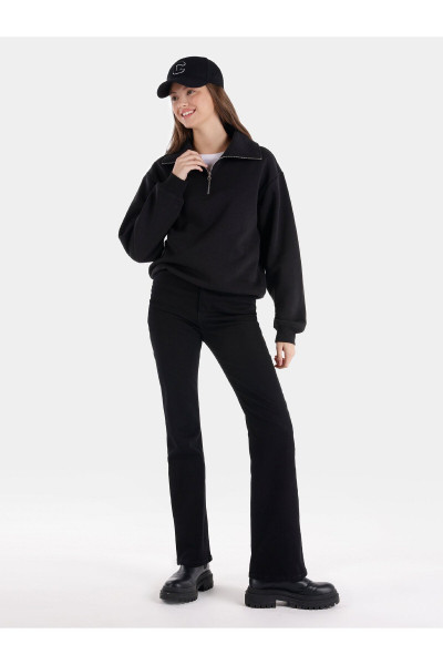 Siyah Kadın Pantolon Siyah Kadın Pantolon