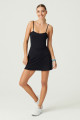 x Melodi Siyah Tenis Elbisesi Spor Elbise Tennis Dress x Melodi Siyah Tenis Elbisesi Spor Elbise Tennis Dress