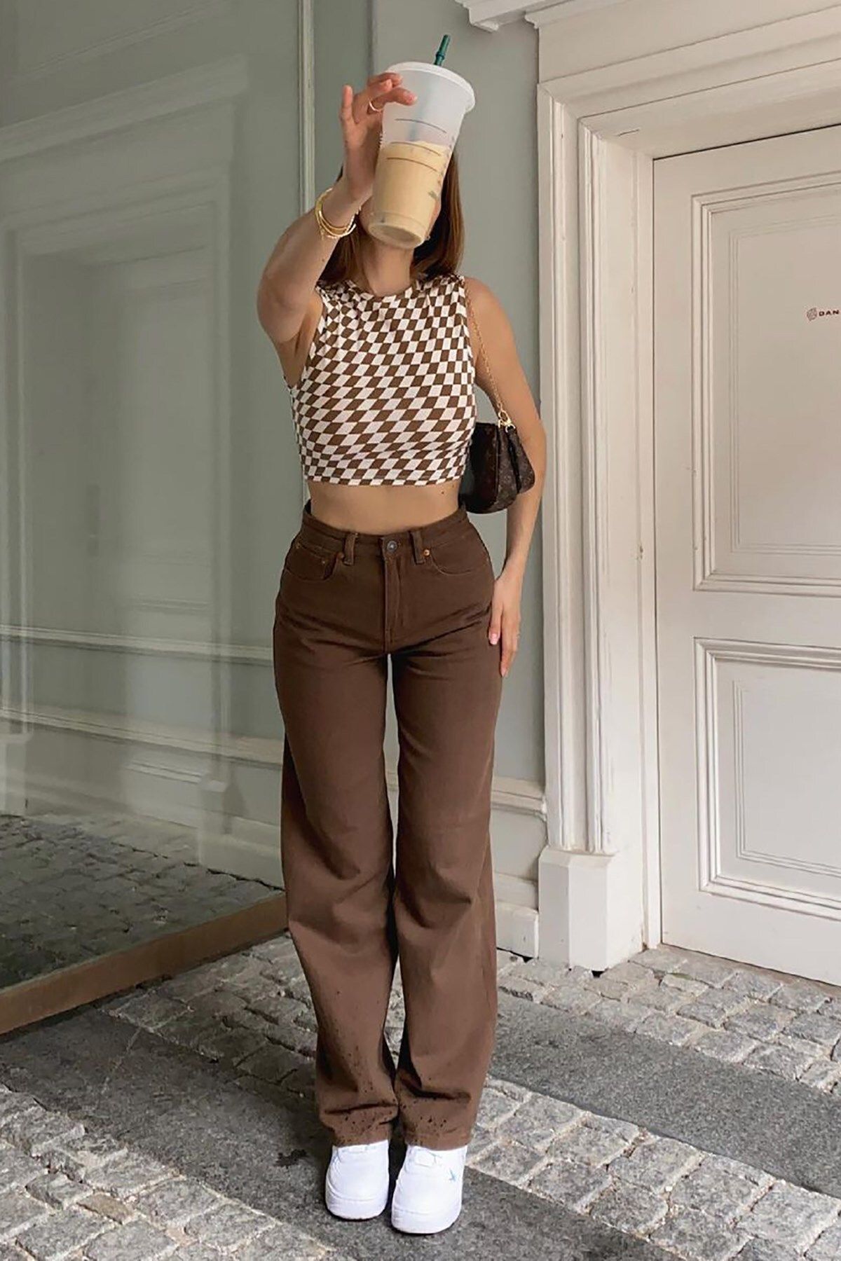 Mad Girls Kahverengi Palazzo Jean Mg1247 Mad Girls Kahverengi Palazzo Jean Mg1247