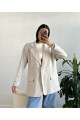 Taş Oversize Blazer Ceket 24022 Taş Oversize Blazer Ceket 24022