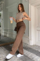 Mad Girls Kahverengi Palazzo Jean Mg1247 Mad Girls Kahverengi Palazzo Jean Mg1247