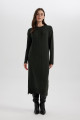 Regular Fit Bisiklet Yaka Basic Düz Uzun Kollu Krep Midi Triko Elbise A9806ax23wn Regular Fit Bisiklet Yaka Basic Düz Uzun Kollu Krep Midi Triko Elbise A9806ax23wn