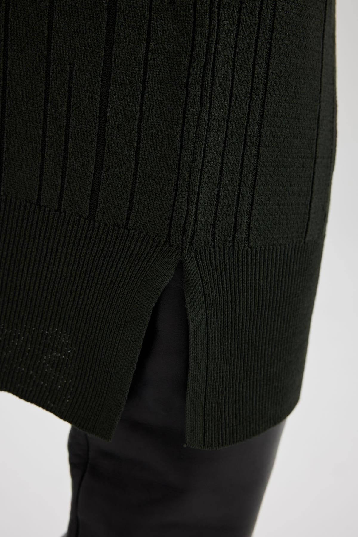 Regular Fit Bisiklet Yaka Basic Düz Uzun Kollu Krep Midi Triko Elbise A9806ax23wn Regular Fit Bisiklet Yaka Basic Düz Uzun Kollu Krep Midi Triko Elbise A9806ax23wn