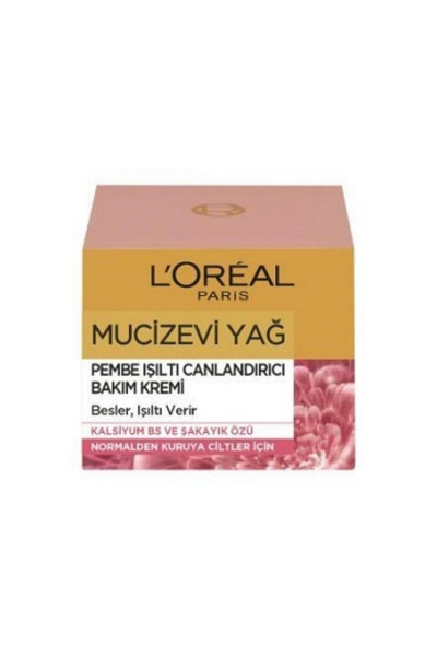 Mucizevi Kalsiyum Yağ - B5 Şakayık Gül Özü Işıltı Canlandırıcı Nemlendirici Krem 50ml Mucizevi Kalsiyum Yağ - B5 Şakayık Gül Özü Işıltı Canlandırıcı Nemlendirici Krem 50ml