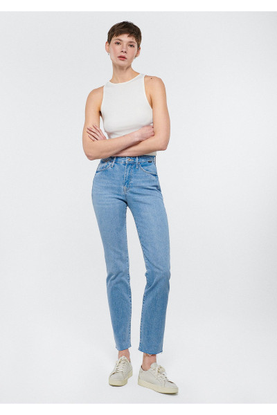 PARIS Gölgeli Mavi Premium Jean Pantolon 101298-85129