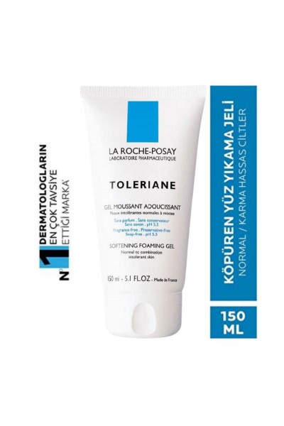 Toleriane Foaming Temizleyici Jel 150 ml - Normal ve Karma Hassas Ciltler Toleriane Foaming Temizleyici Jel 150 ml - Normal ve Karma Hassas Ciltler