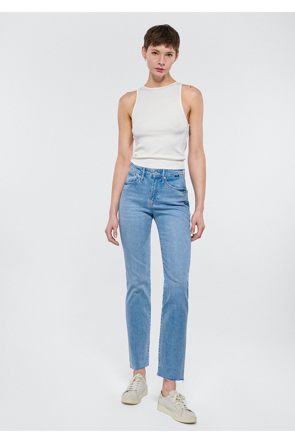 PARIS Gölgeli Mavi Premium Jean Pantolon 101298-85129