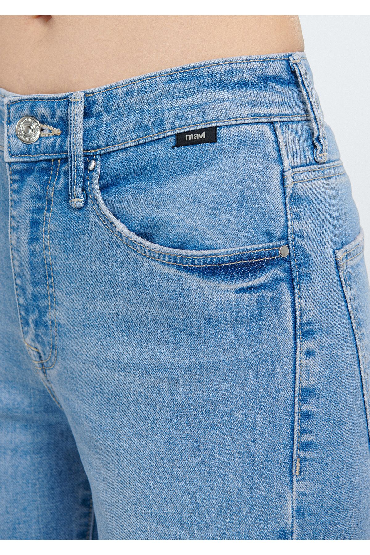 PARIS Gölgeli Mavi Premium Jean Pantolon 101298-85129