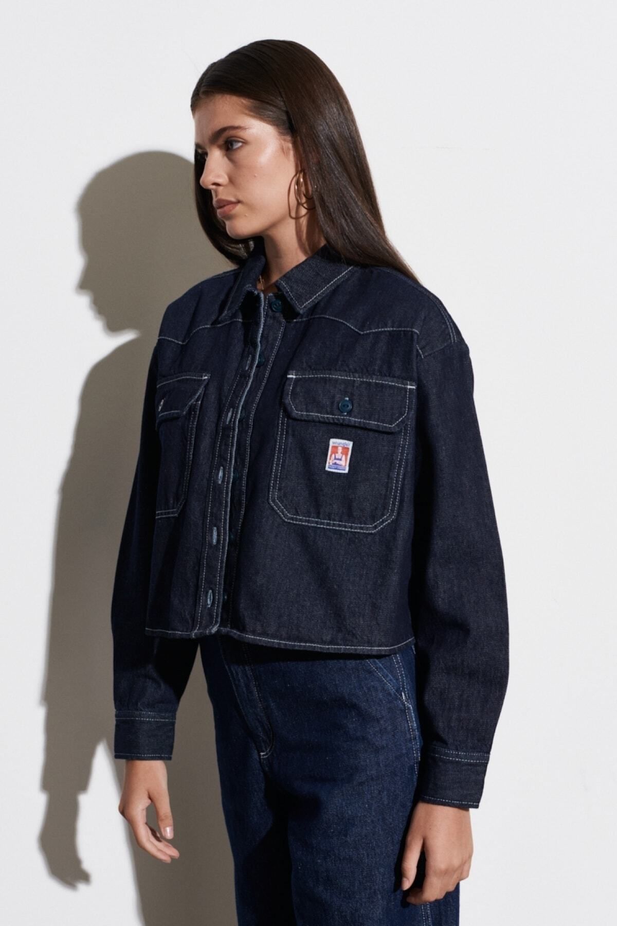 Regular Fit Normal Kesim %100 Pamuk Jean Kot Gömlek Regular Fit Normal Kesim %100 Pamuk Jean Kot Gömlek