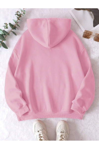 Unisex Erkek/Kadın BASKET Renkli Özel Baskılı Oversize Kapüşonlu Sweatshirt Unisex Erkek/Kadın BASKET Renkli Özel Baskılı Oversize Kapüşonlu Sweatshirt