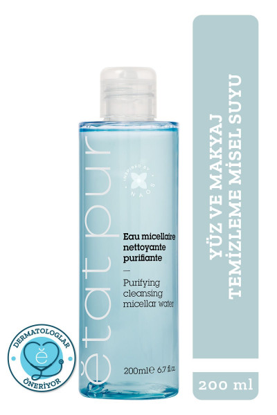 Micellar Purifying Cleansing Water Arındırıcı Göz Ve Yüz Makyaj Temizleme Suyu 200 ml Micellar Purifying Cleansing Water Arındırıcı Göz Ve Yüz Makyaj Temizleme Suyu 200 ml