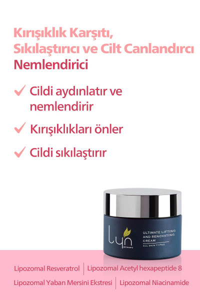 Lyn Yenileyici Ve Sıkılaştırıcı Nemlendirici Krem Lyn Yenileyici Ve Sıkılaştırıcı Nemlendirici Krem