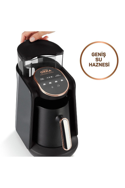 Ok0019 Okka Grandio Bold Su Hazneli Türk Kahvesi Makinesi - Bakır Ok0019 Okka Grandio Bold Su Hazneli Türk Kahvesi Makinesi - Bakır
