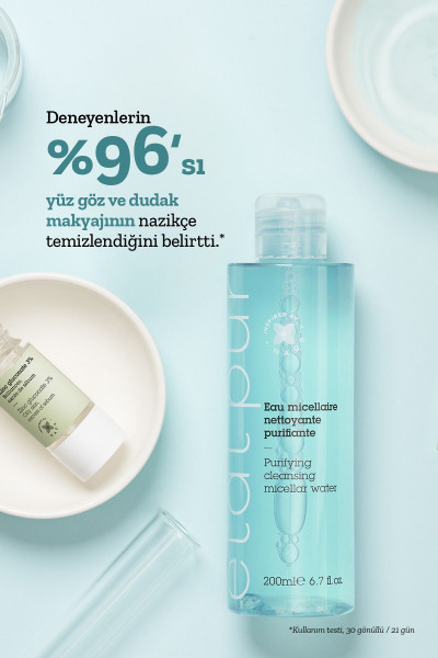 Micellar Purifying Cleansing Water Arındırıcı Göz Ve Yüz Makyaj Temizleme Suyu 200 ml Micellar Purifying Cleansing Water Arındırıcı Göz Ve Yüz Makyaj Temizleme Suyu 200 ml