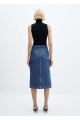 Midi denim etek Midi denim etek