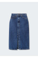 Midi denim etek Midi denim etek