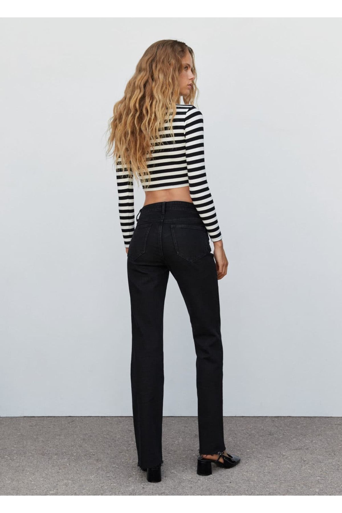 Orta bel flare jean Orta bel flare jean