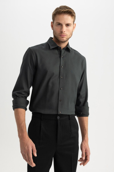 Modern Fit Flanel Uzun Kollu Gömlek A7804ax23au Modern Fit Flanel Uzun Kollu Gömlek A7804ax23au