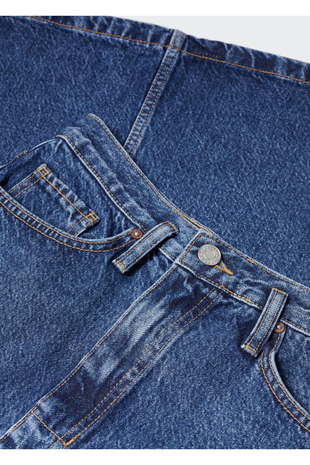 Midi denim etek Midi denim etek