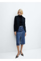 Midi denim etek Midi denim etek