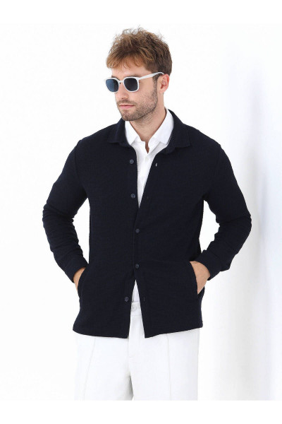 Lacivert Overshırt Lacivert Overshırt