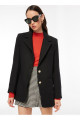 Siyah Kadın Blazer PBF3W-CKT-002-CH Siyah Kadın Blazer PBF3W-CKT-002-CH
