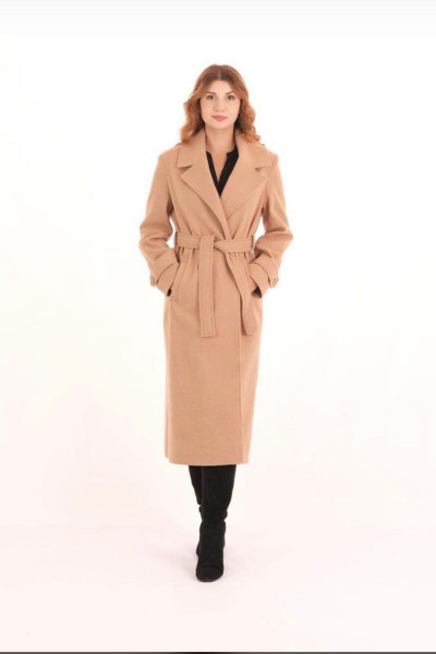 Oversize Kuşaklı Manto-875 Oversize Kuşaklı Manto-875
